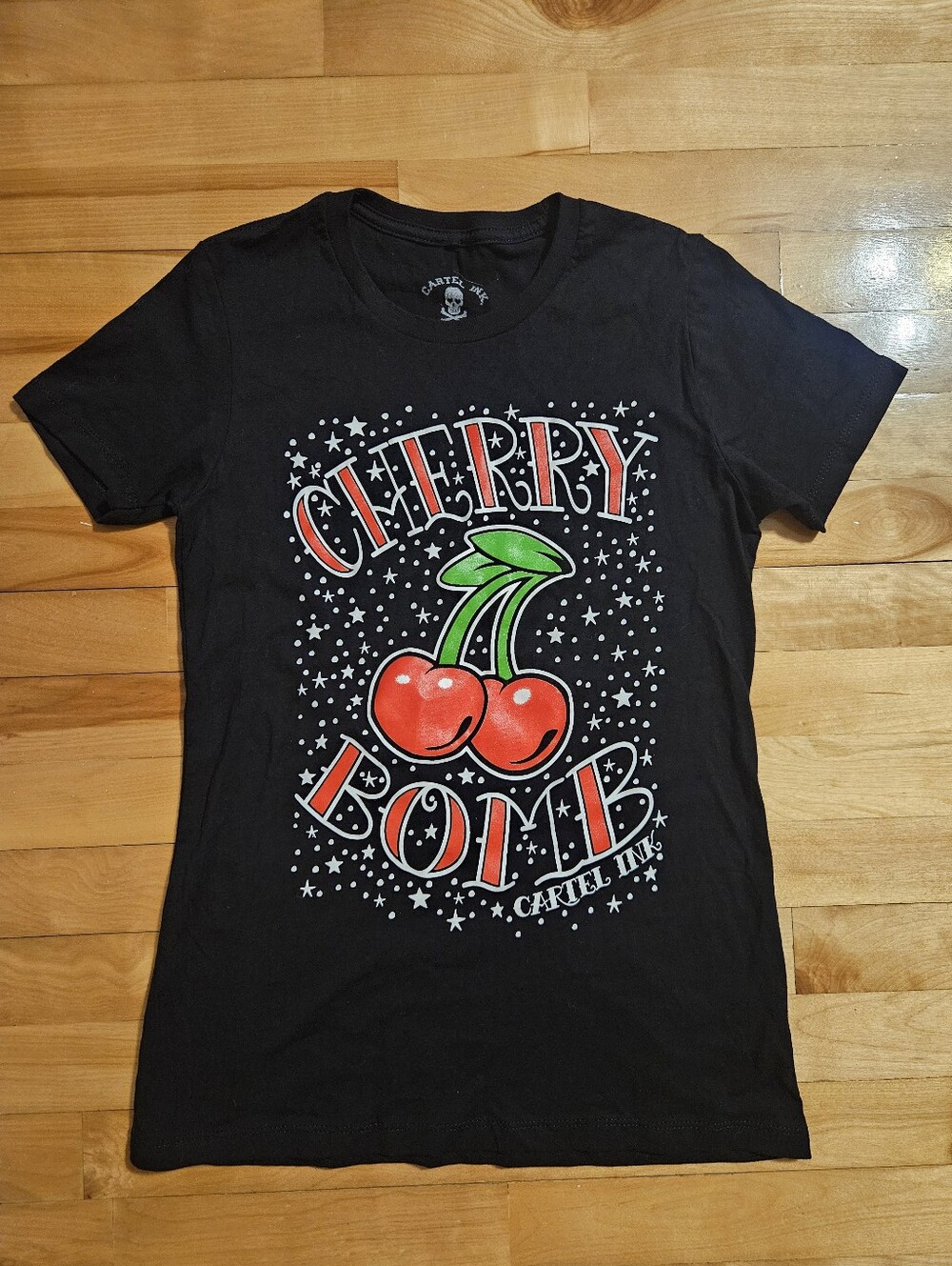 Cartel Ink Cherry Bomb T-shirt Tee Size S